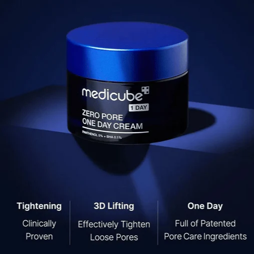 MEDICUBE Zero Pore One Day Cream 50mL - Image 4