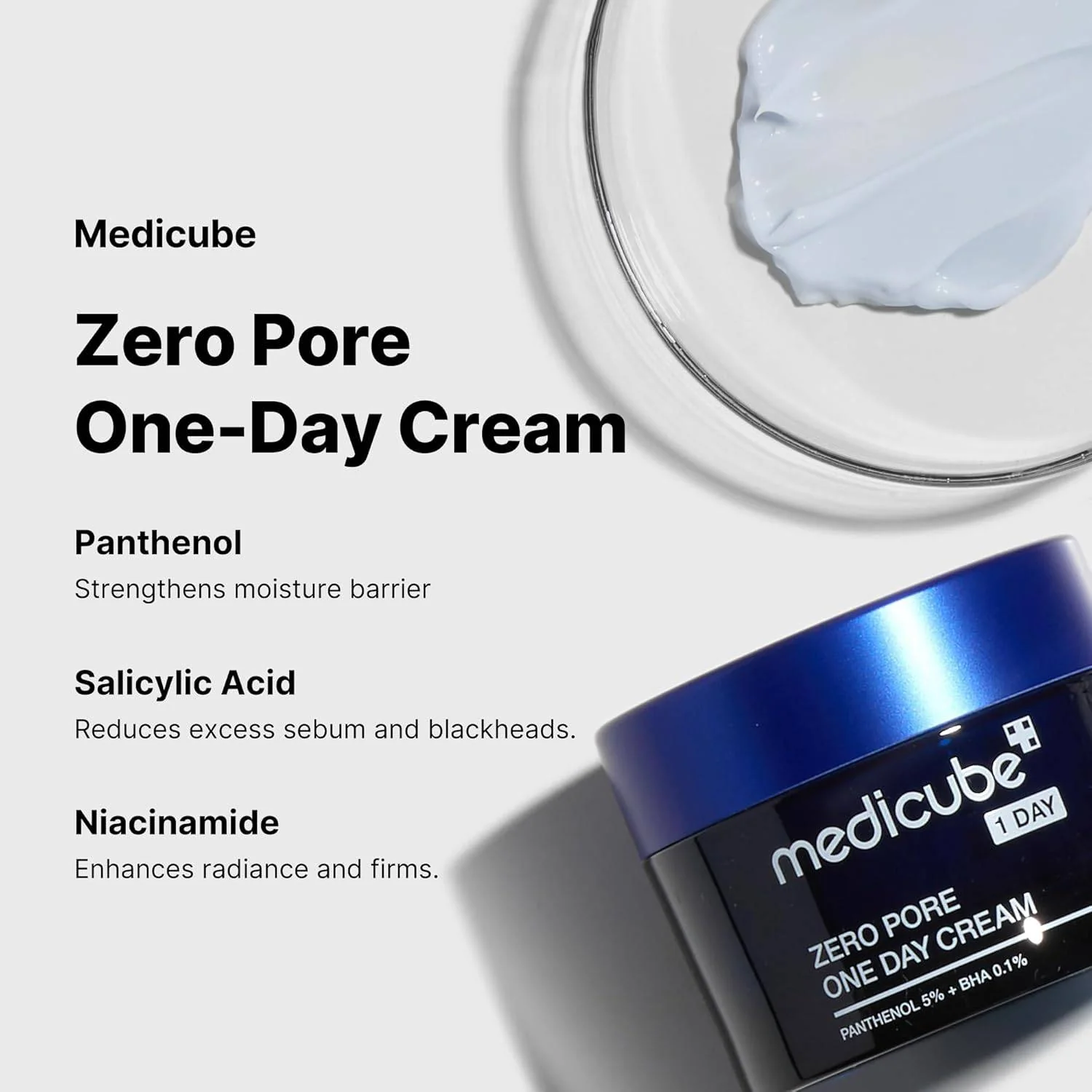 MEDICUBE Zero Pore One Day Cream 50mL - Image 7
