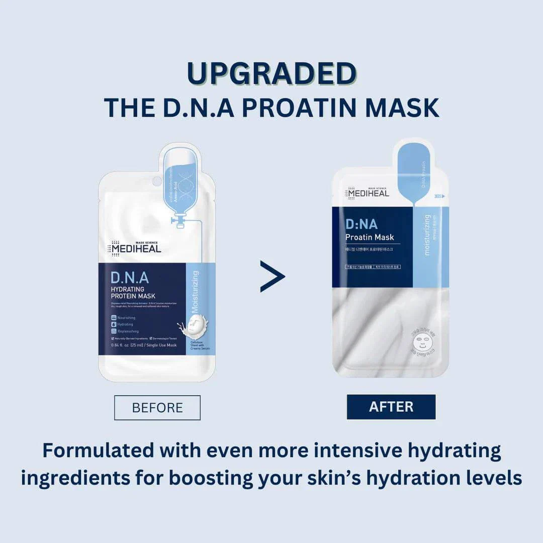 MEDIHEAL D:NA Proatin Mask 25mL (1ea) - Image 8