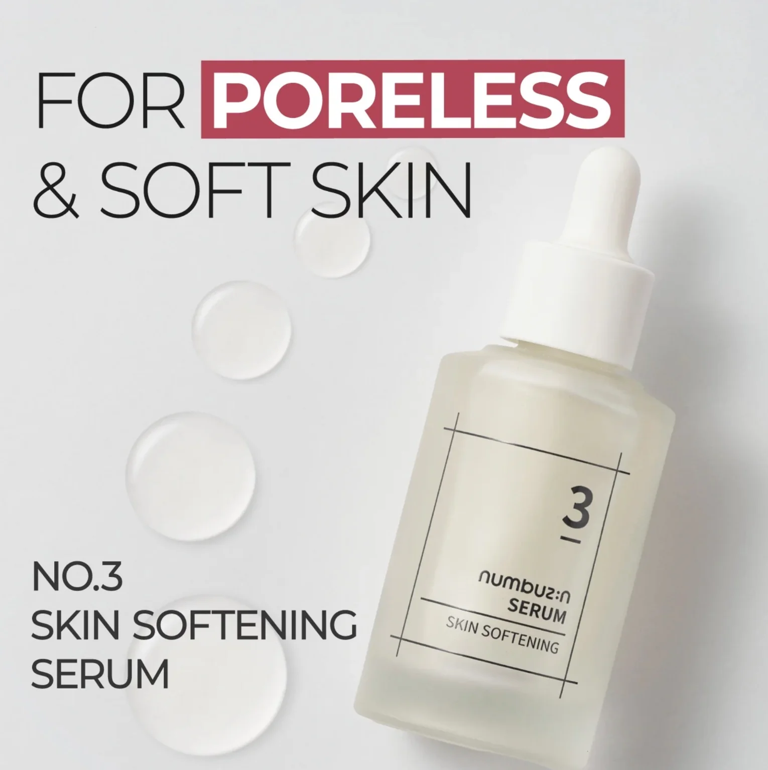 Numbuzin No.3 Skin Softening Serum - Image 3