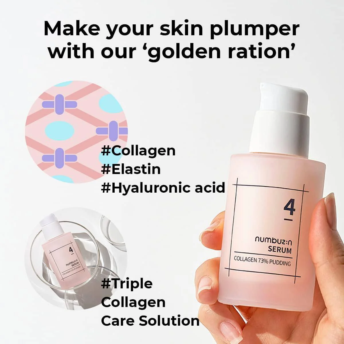 NUMBUZIN No.4 Collagen 73% Pudding Serum 50mL - Image 5