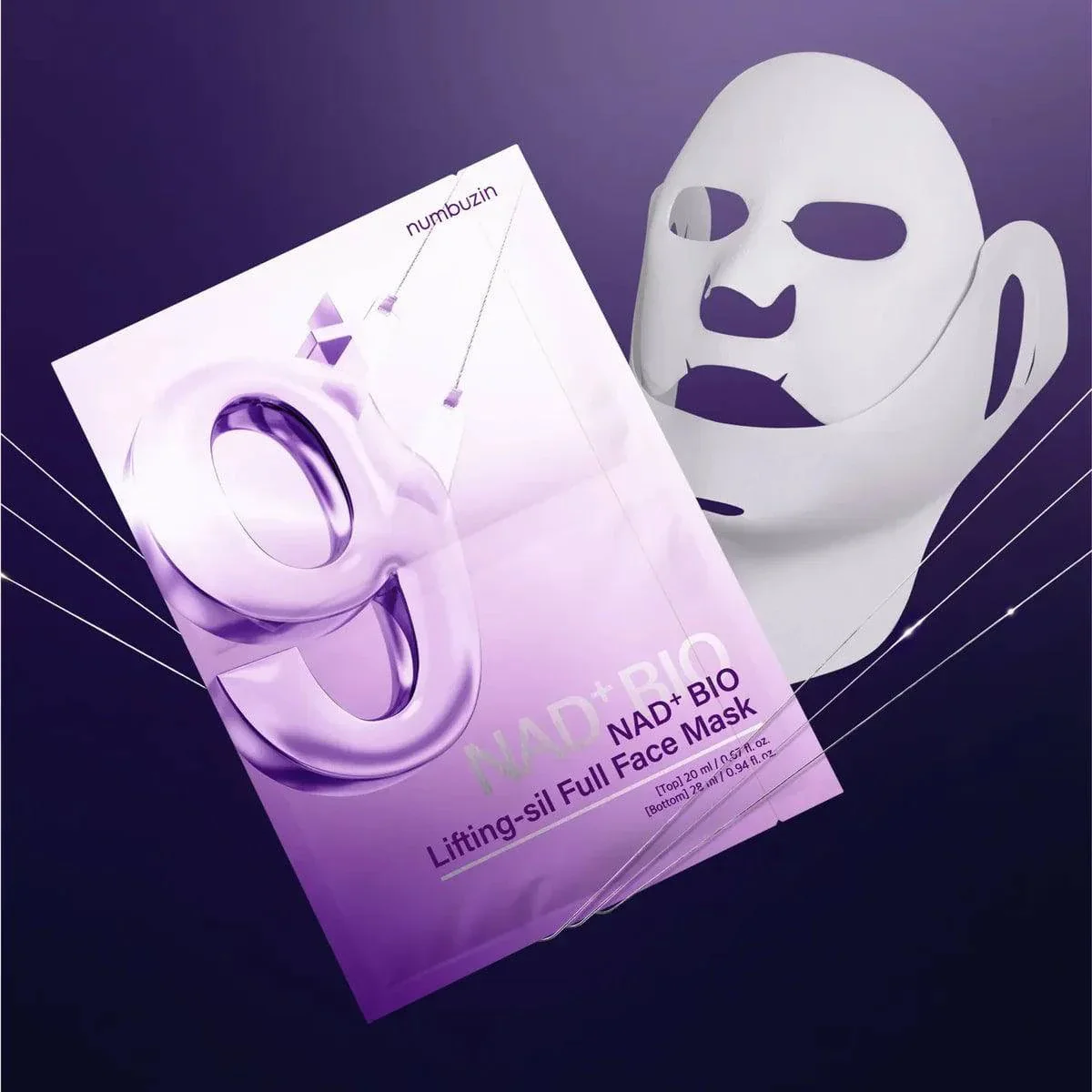 NUMBUZIN No.9 NAD Bio Lifting Full Cover Facial Mask - Image 4