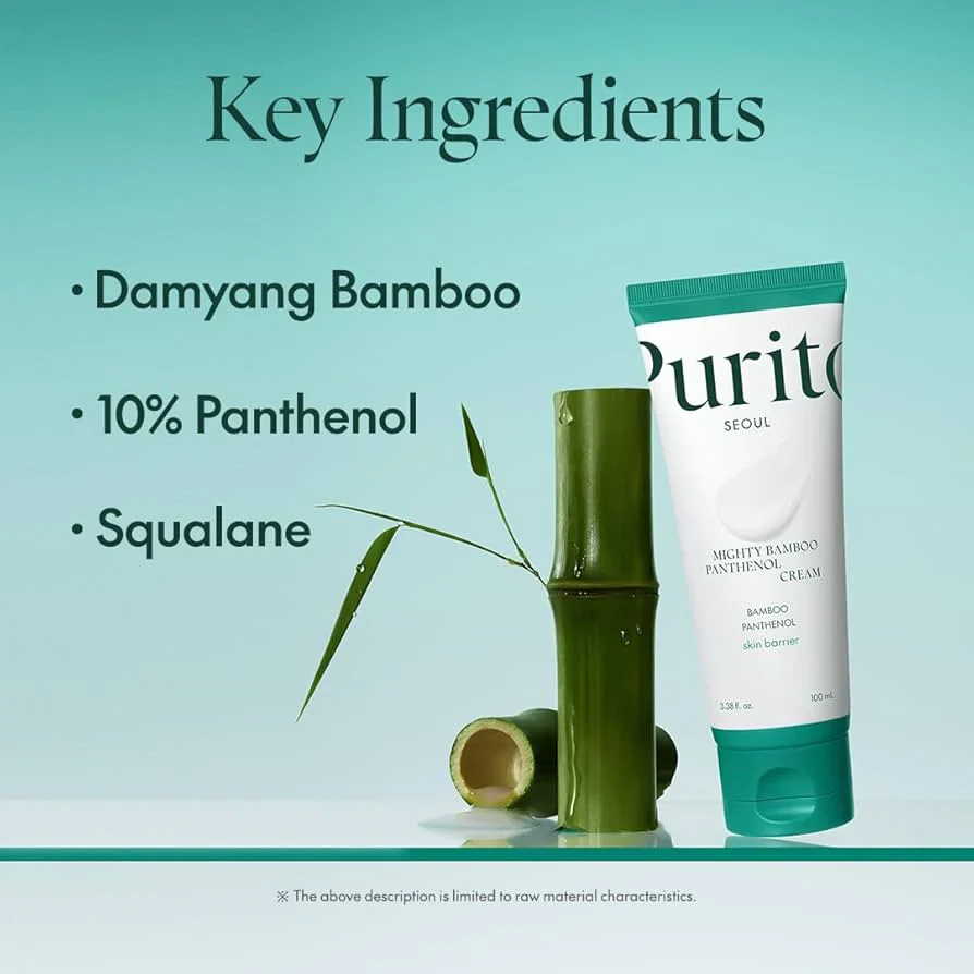 PURITO SEOUL Mighty Bamboo Panthenol Cream 100mL - Image 7