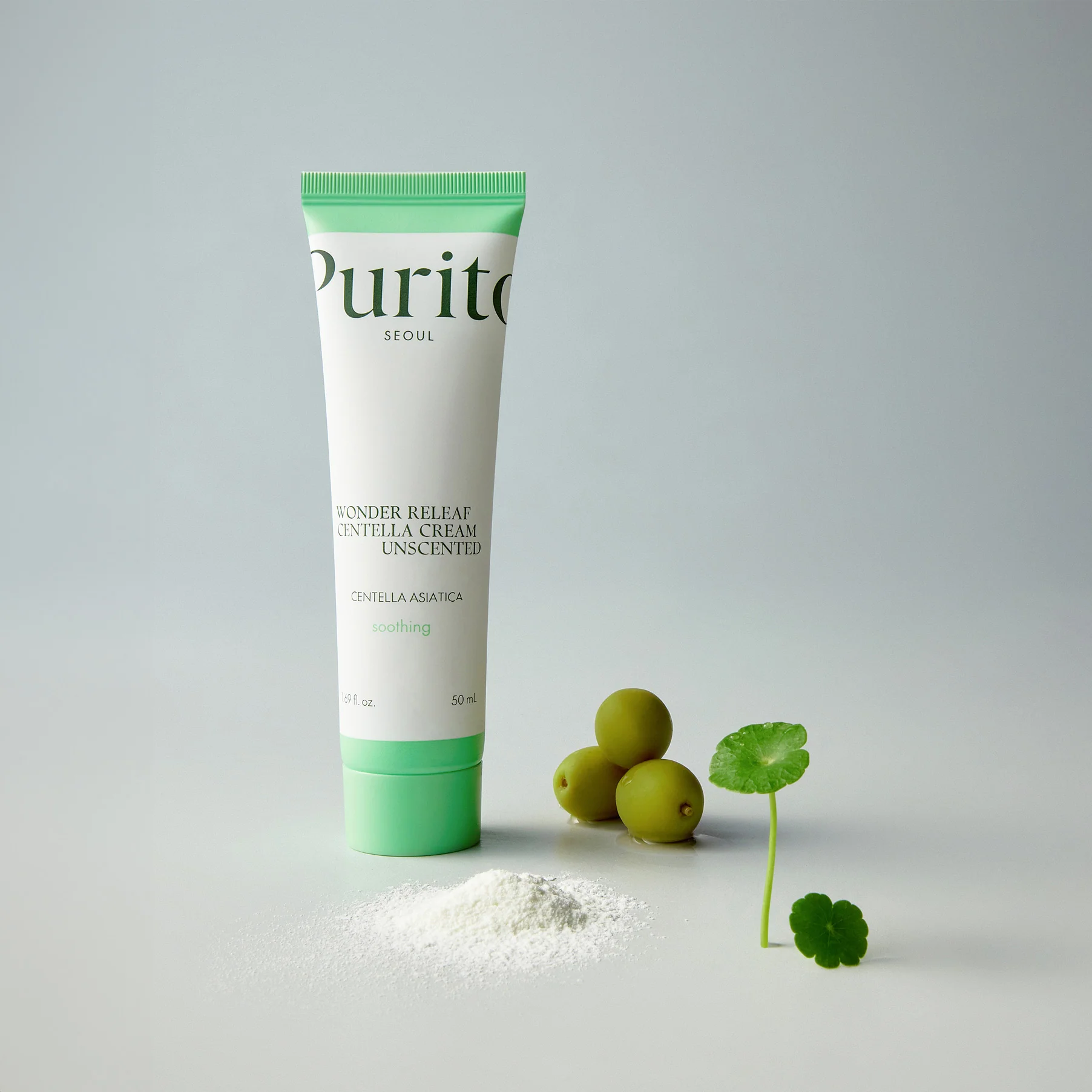 PURITO SEOUL Wonder Releaf Centella Cream Unscented 50mL - Image 2