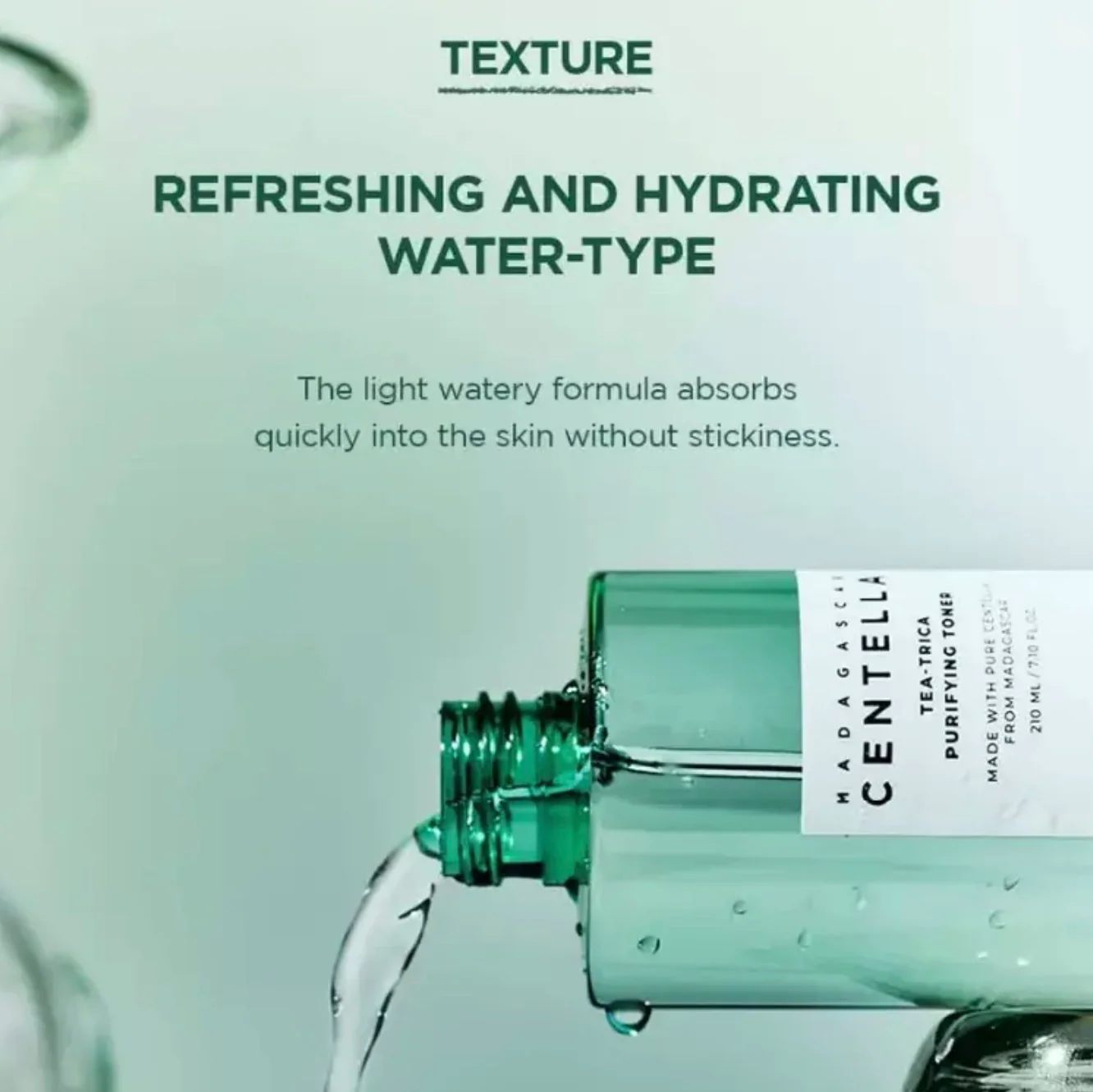 SKIN1004 Madagascar Centella Tea-Trica Purifying Toner 210ml - Image 7