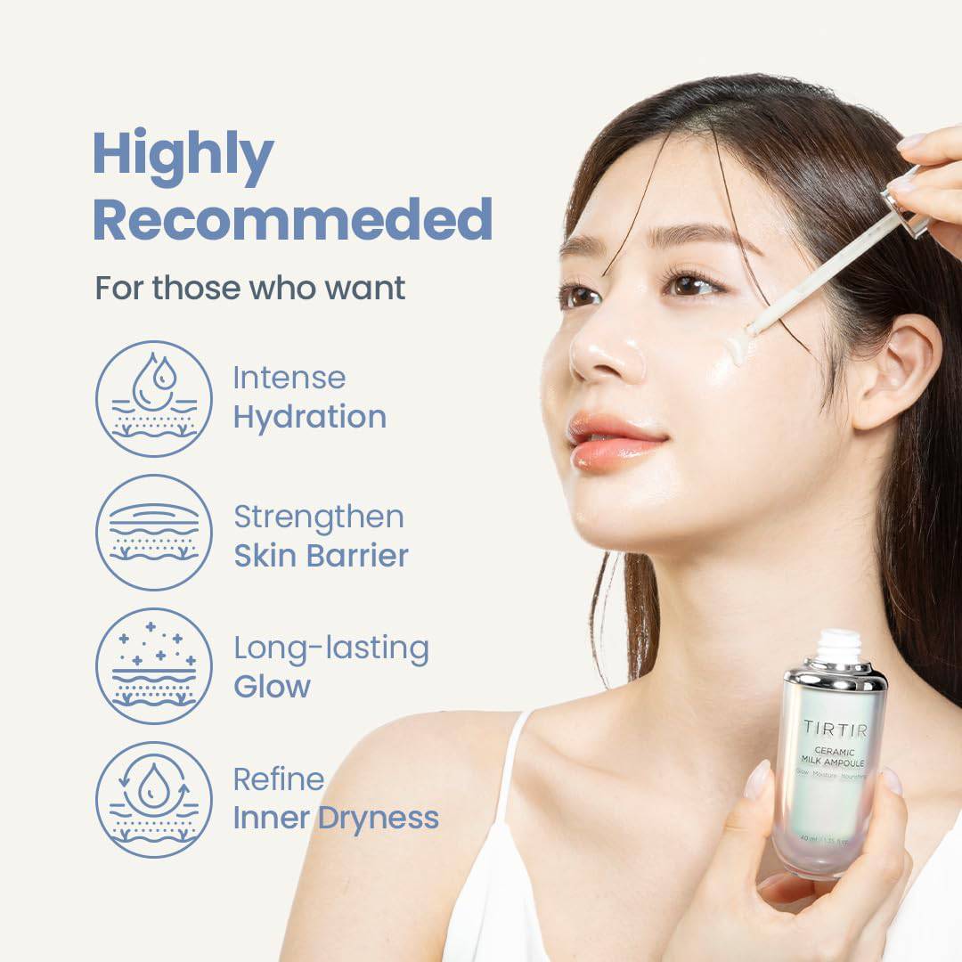 TIRTIR Ceramic Milk Ampoule 40mL - Image 9