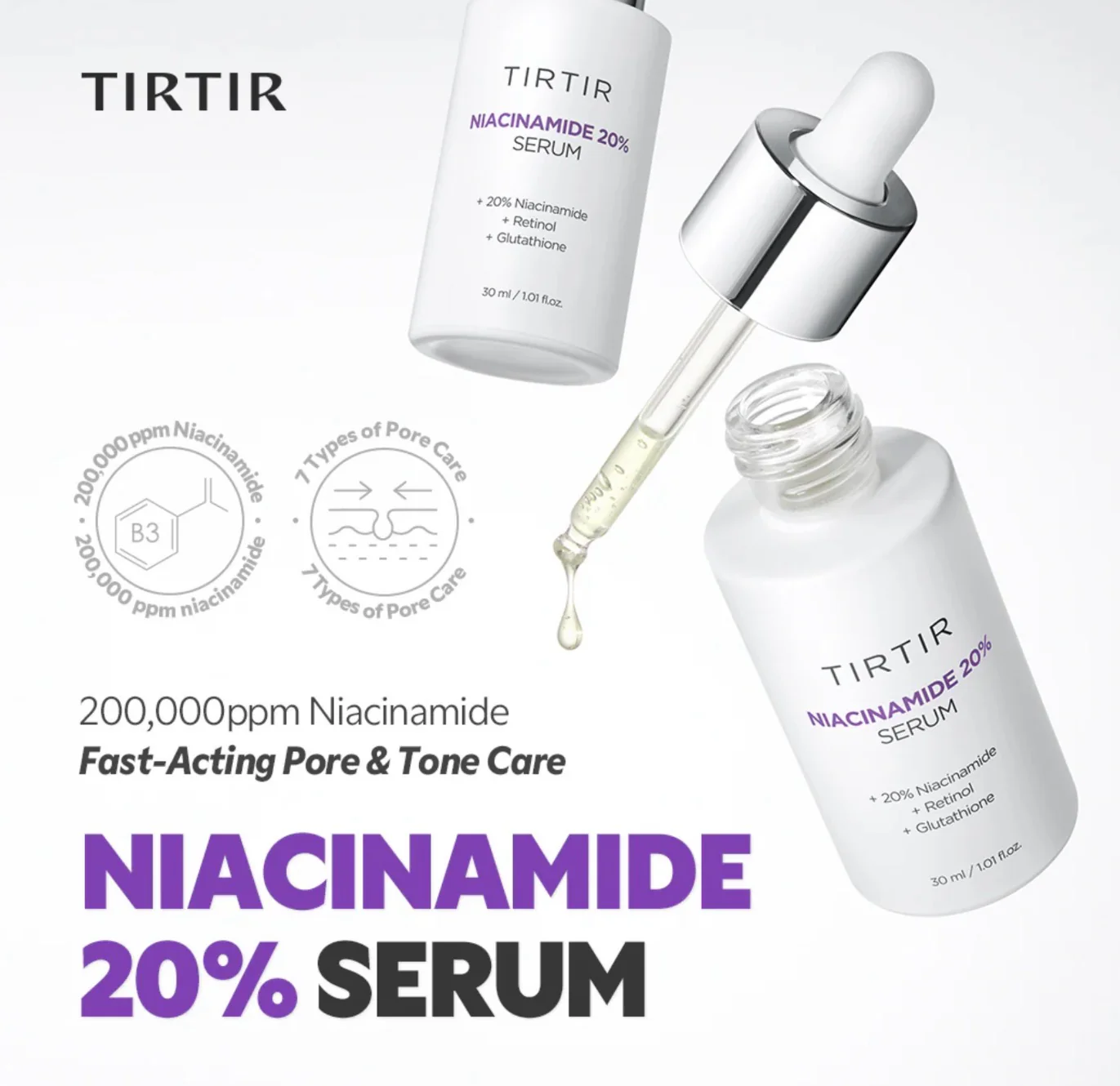 TIRTIR Niacinamide 20% Serum 30mL - Image 4