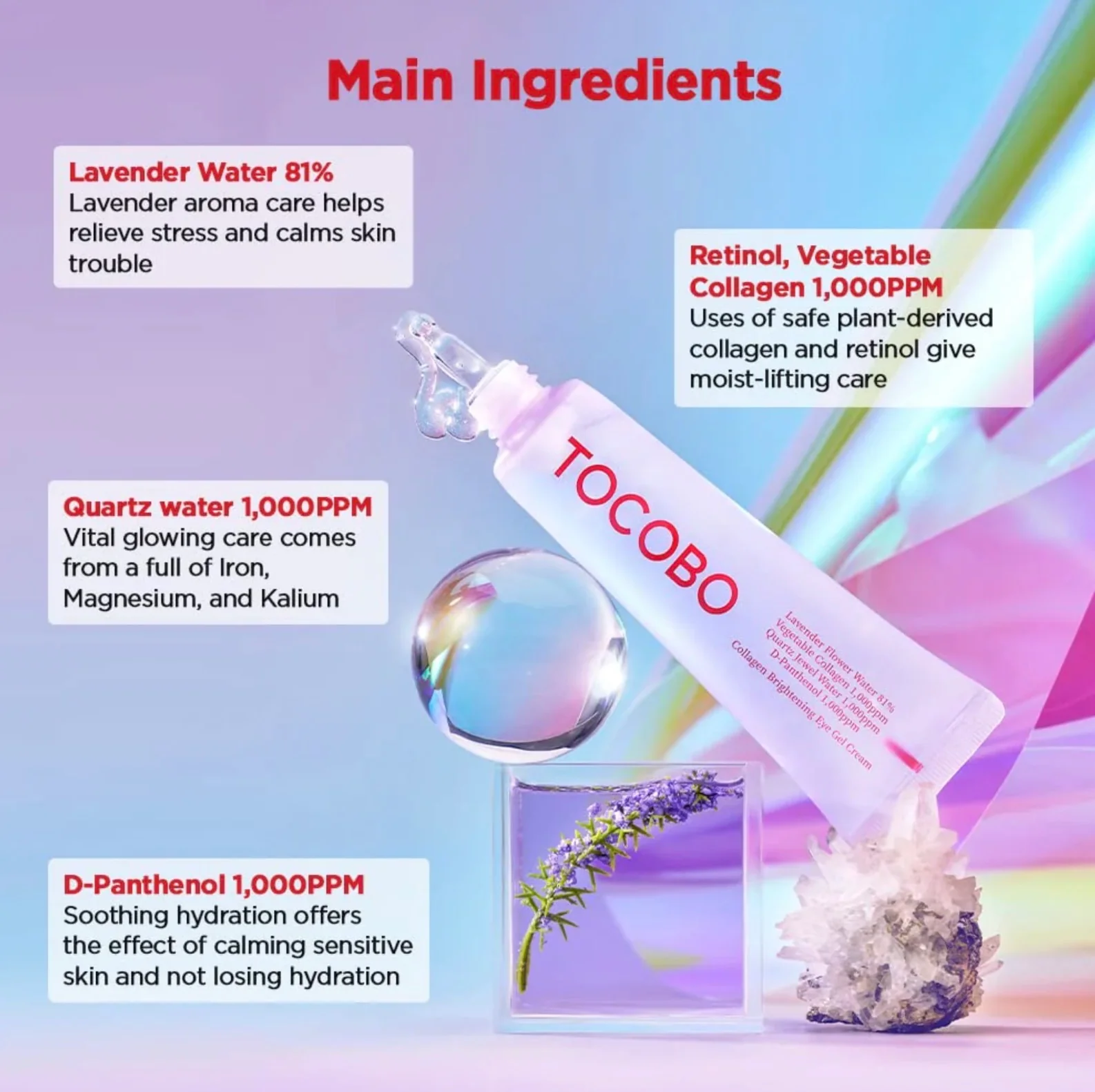 TOCOBO Collagen Brightening Eye Gel Cream 30mL - Image 7