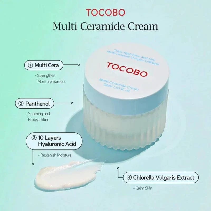 TOCOBO Multi Ceramide Cream 50mL - Image 5