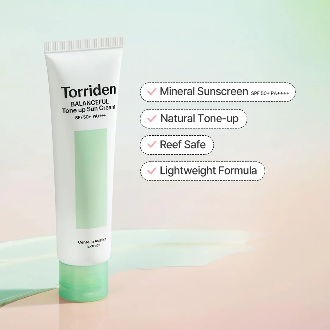 Torriden Balanceful Cica Tone-up Sun Cream SPF50+ PA++++ 60mL - Image 7