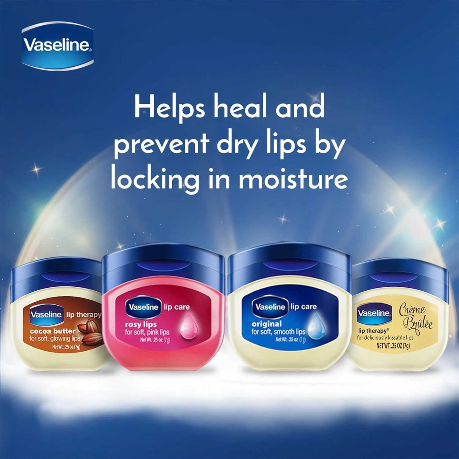 VASELINE Lip Therapy Mini Jar 7g (2 Scents) - Image 7