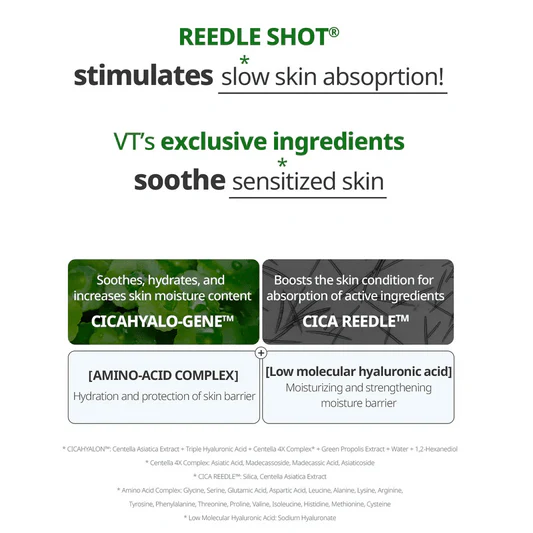 VT COSMETICS Reedle Shot 100 Stick Pouch 2mL x 10ea - Image 6