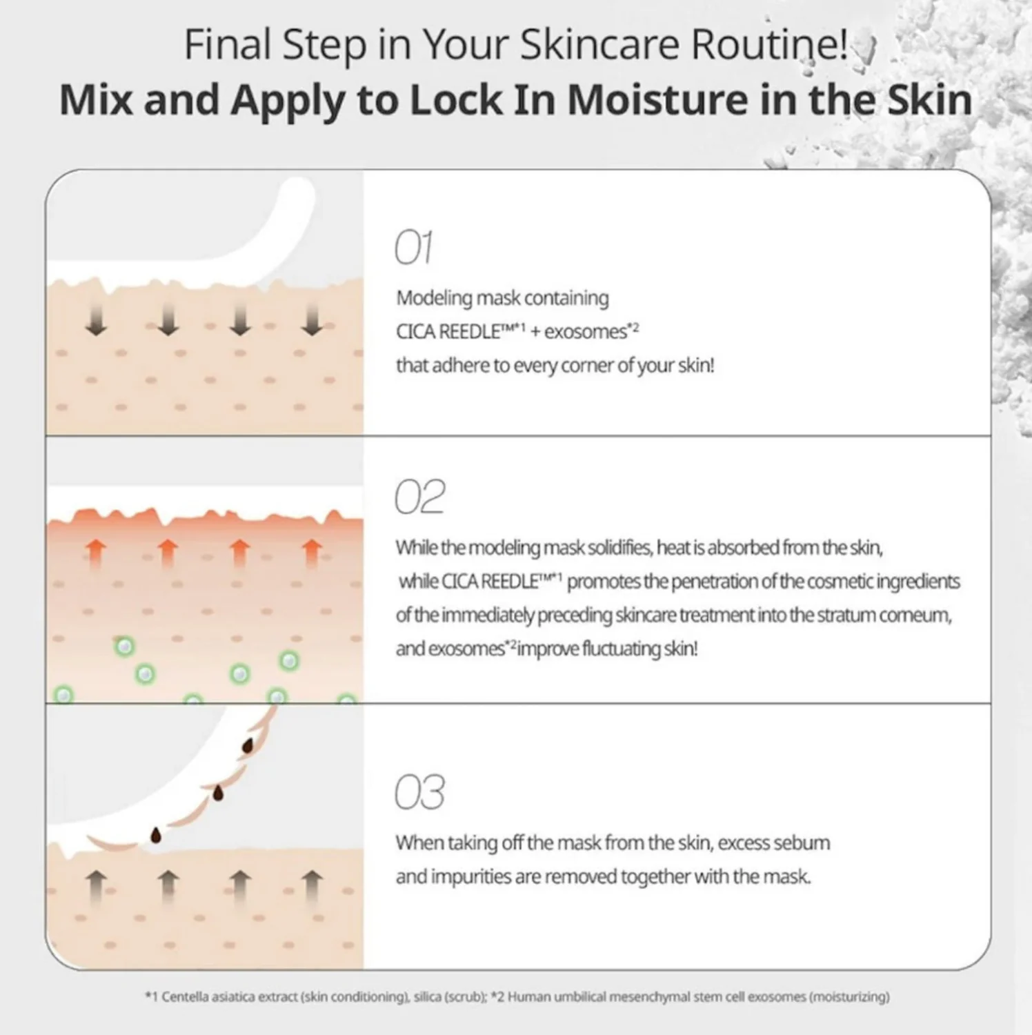 VT Reedle Shot Ex Collagen Modeling Pack 25g - Image 5
